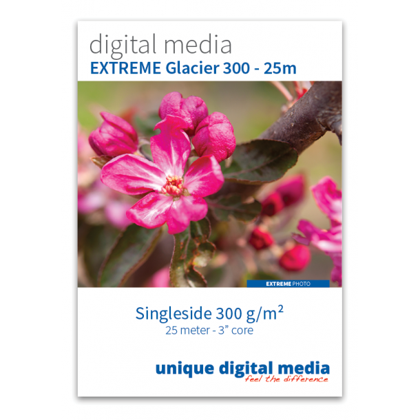 Unique Digital Media - EXTREME Glacier 300gr. 25m