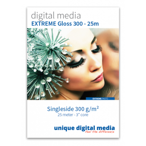 Unique Digital Media - EXTREME Gloss 300gr. 25m 