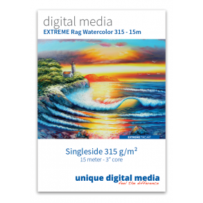 Unique Digital Media - EXTREME Rag Watercolour 315gr. 15m